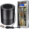 Gun Safe Dehumidifier Electric, Dehumidifier for Gun Safe Dryer, Plug in Gun Safe Heater, 360° Heating Circular Air with Built-in Fan